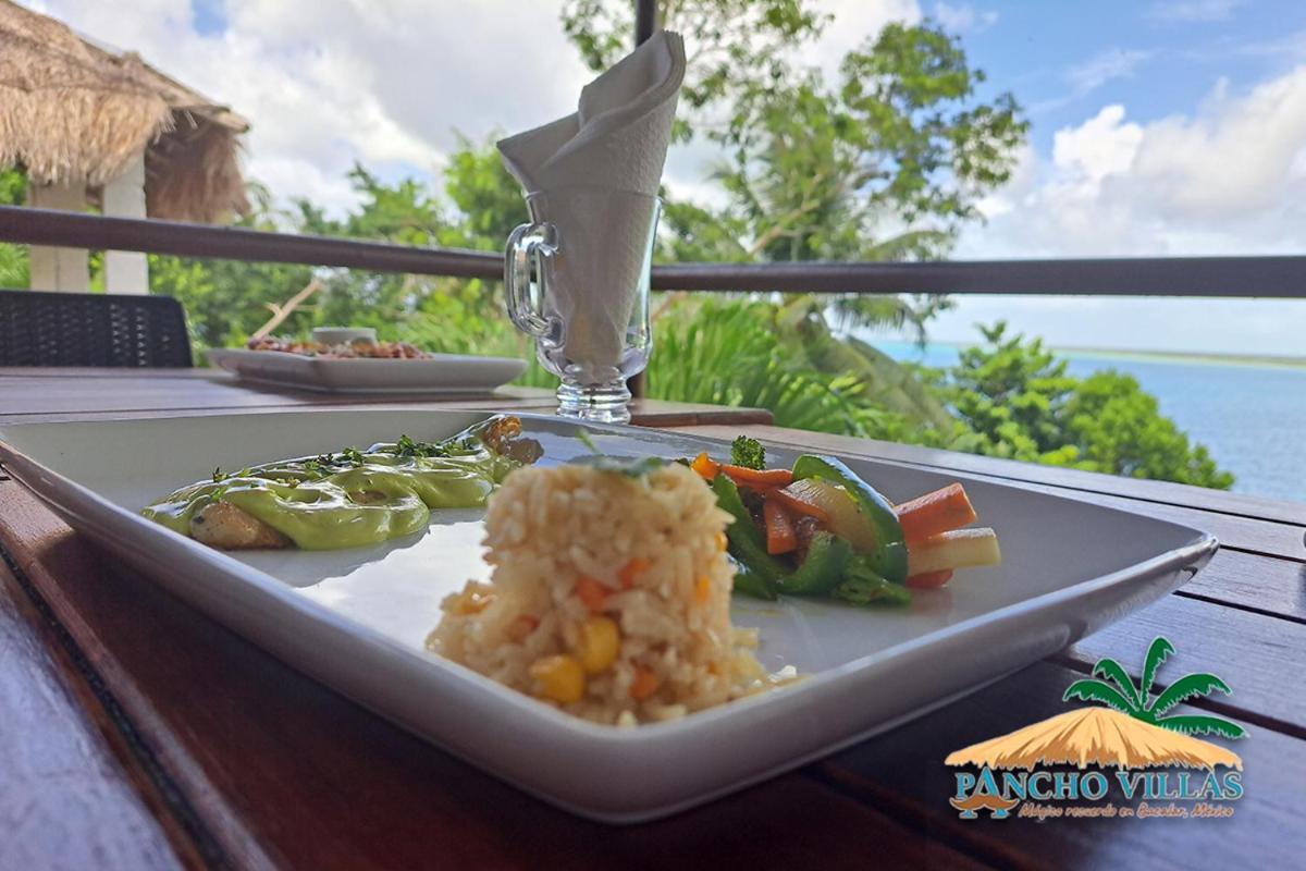 Hotel Pancho Villas Bacalar - Kayyaks Gratis Bagian luar foto