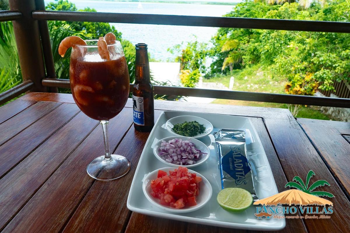Hotel Pancho Villas Bacalar - Kayyaks Gratis Bagian luar foto
