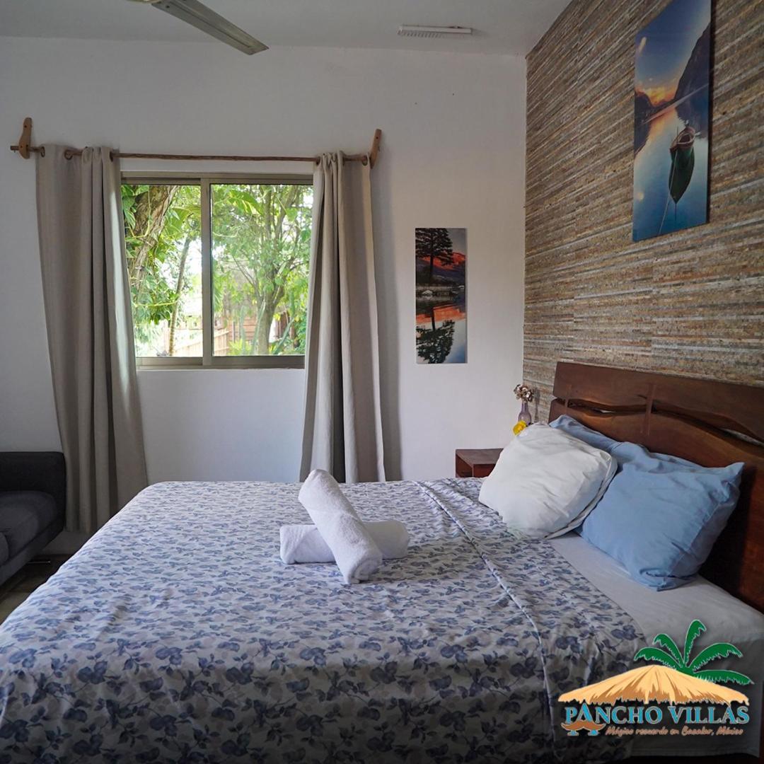 Hotel Pancho Villas Bacalar - Kayyaks Gratis Bagian luar foto