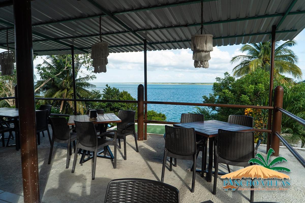 Hotel Pancho Villas Bacalar - Kayyaks Gratis Bagian luar foto
