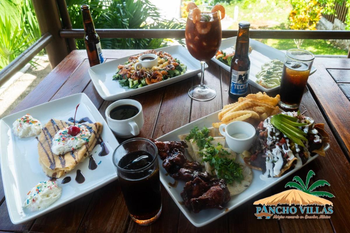 Hotel Pancho Villas Bacalar - Kayyaks Gratis Bagian luar foto