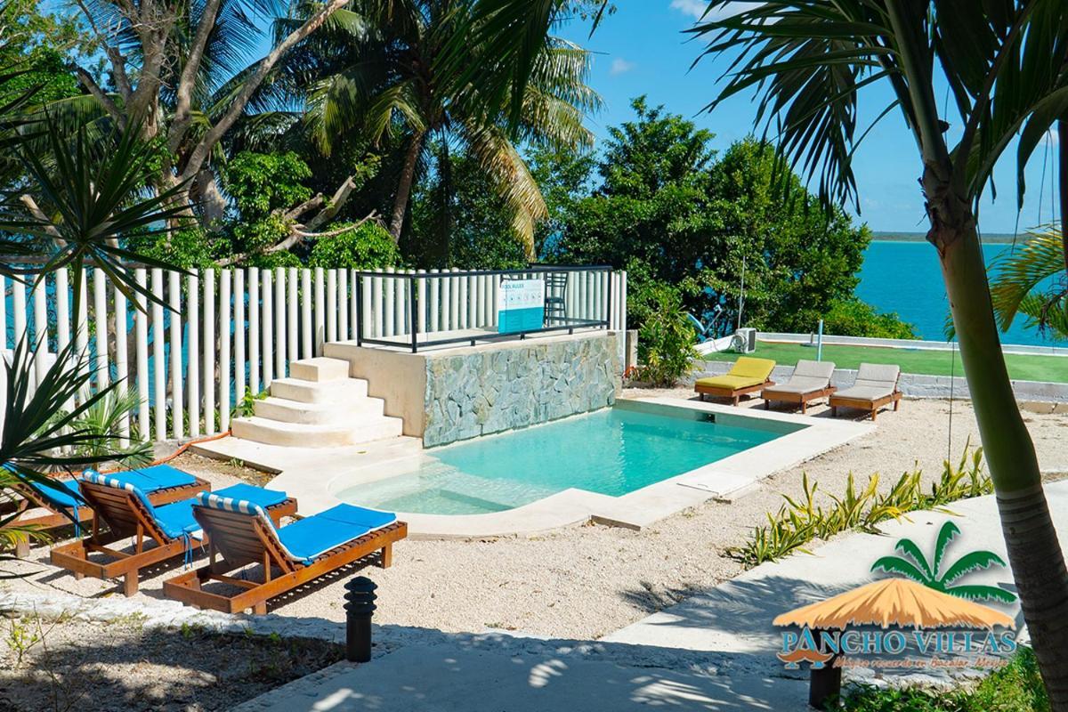 Hotel Pancho Villas Bacalar - Kayyaks Gratis Bagian luar foto